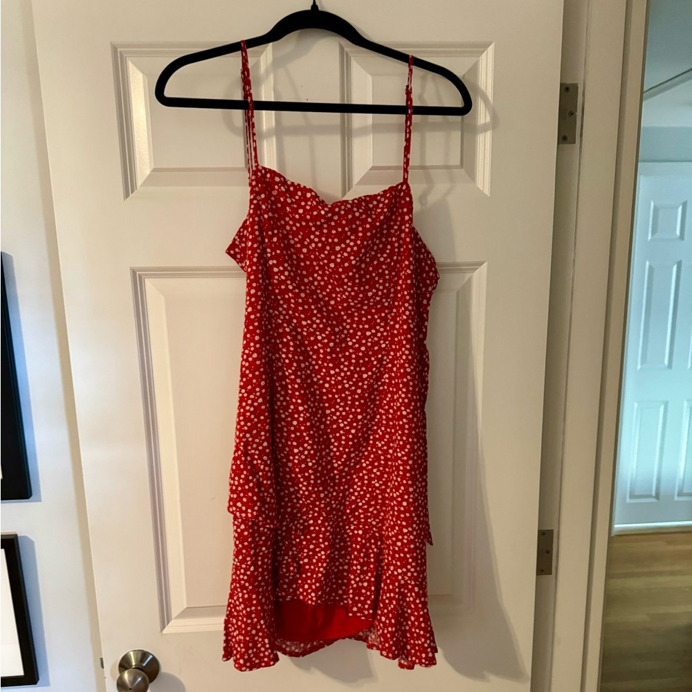 Princess Polly Red mini dress- 2 sizes available